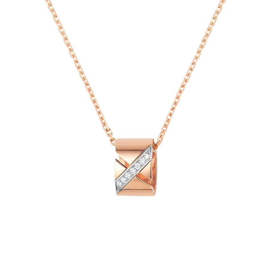 [Baslove]LIENS EVIDENCE DIAMOND NECKLACE