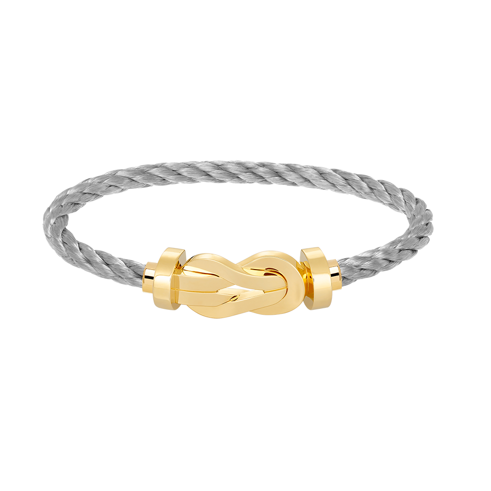 [Baslove]CHANCE LARGE 8 FIGURE BUCKLE NO DIAMOND BRACELET GOLD