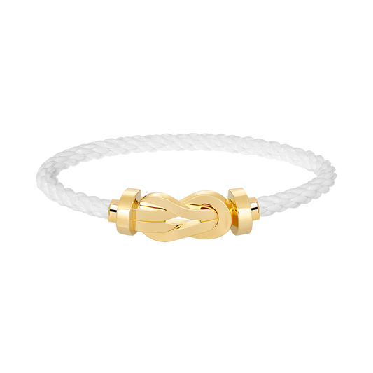 [Baslove]CHANCE LARGE 8 FIGURE BUCKLE NO DIAMOND BRACELET GOLD