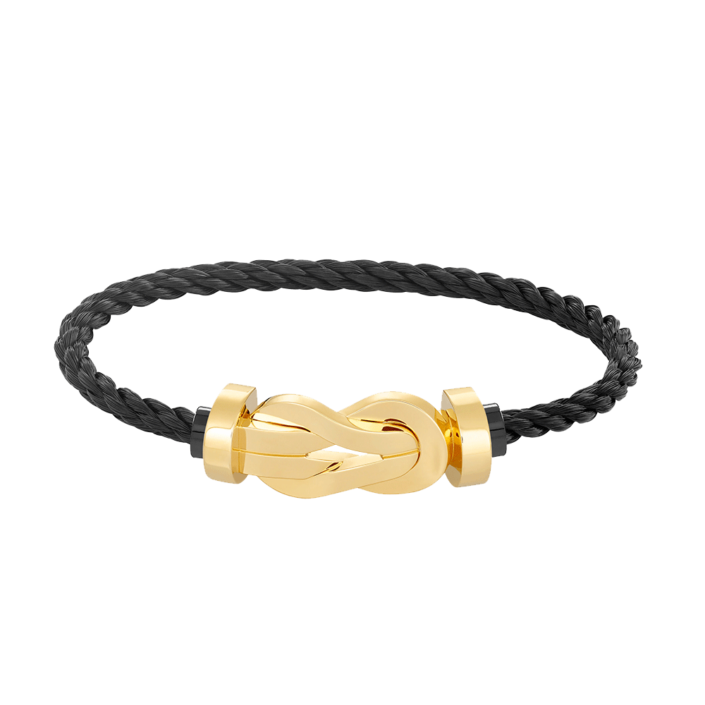 [Baslove]CHANCE LARGE 8 FIGURE BUCKLE NO DIAMOND BRACELET GOLD