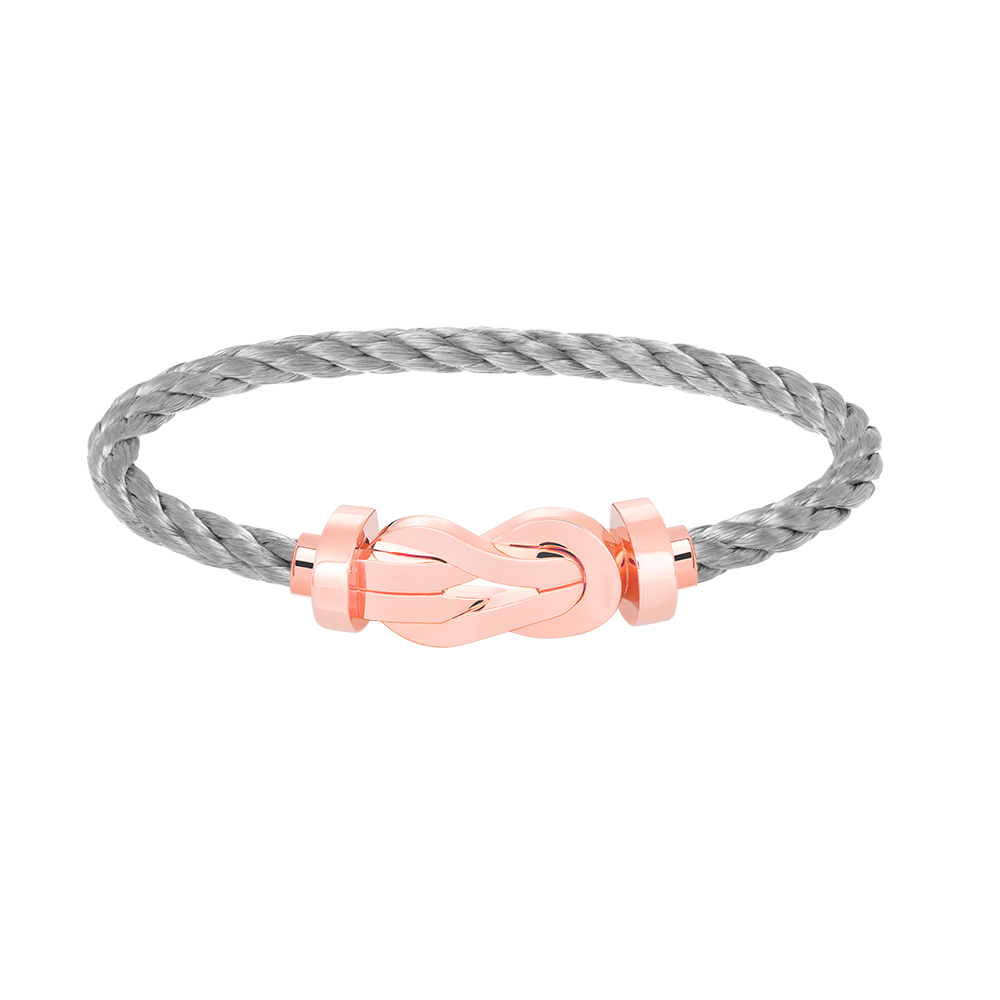 [Baslove]CHANCE LARGE 8 FIGURE BUCKLE NO DIAMOND BRACELET ROSE GOLD