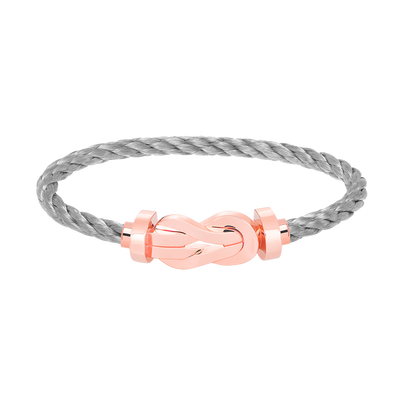 [Baslove]CHANCE LARGE 8 FIGURE BUCKLE NO DIAMOND BRACELET ROSE GOLD