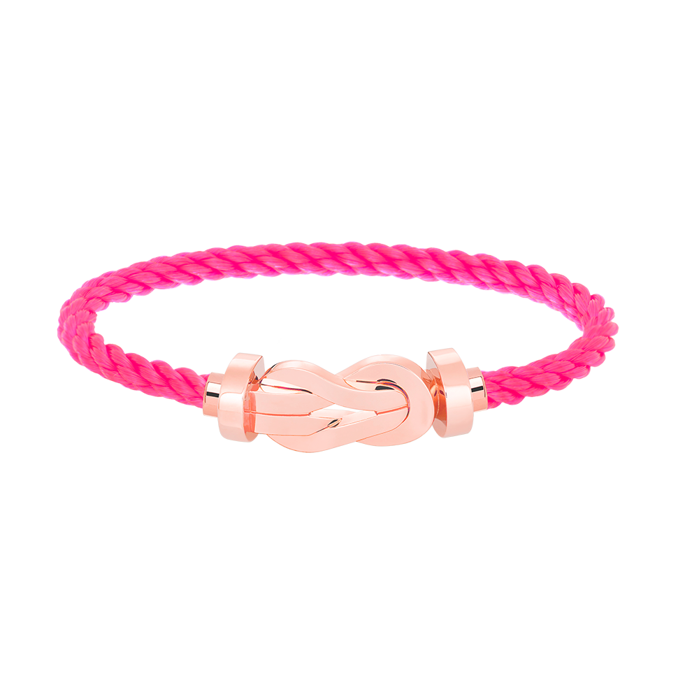 [Baslove]CHANCE LARGE 8 FIGURE BUCKLE NO DIAMOND BRACELET ROSE GOLD