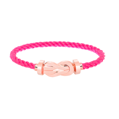 [Baslove]CHANCE LARGE 8 FIGURE BUCKLE NO DIAMOND BRACELET ROSE GOLD