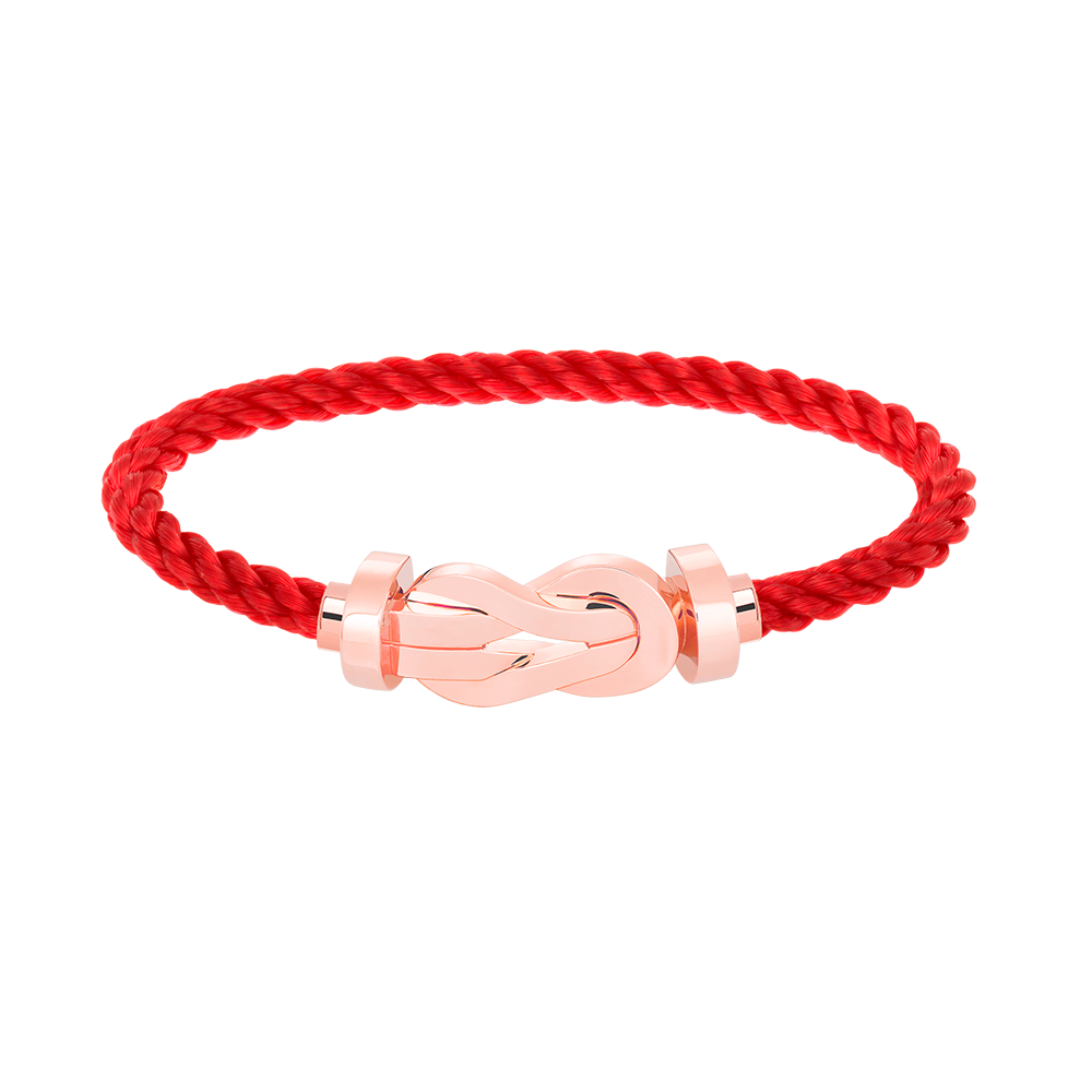 [Baslove]CHANCE LARGE 8 FIGURE BUCKLE NO DIAMOND BRACELET ROSE GOLD