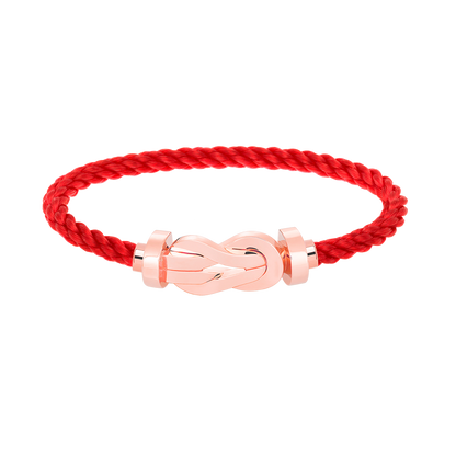 [Baslove]CHANCE LARGE 8 FIGURE BUCKLE NO DIAMOND BRACELET ROSE GOLD