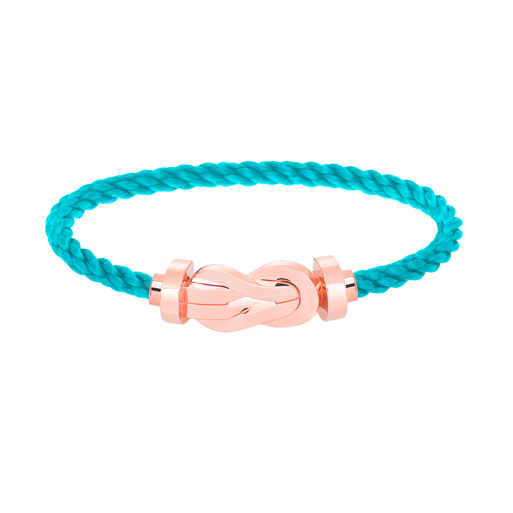 [Baslove]CHANCE LARGE 8 FIGURE BUCKLE NO DIAMOND BRACELET ROSE GOLD