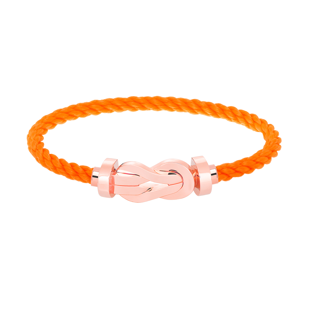 [Baslove]CHANCE LARGE 8 FIGURE BUCKLE NO DIAMOND BRACELET ROSE GOLD