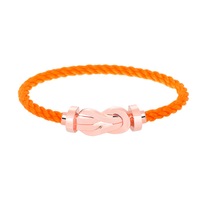 [Baslove]CHANCE LARGE 8 FIGURE BUCKLE NO DIAMOND BRACELET ROSE GOLD