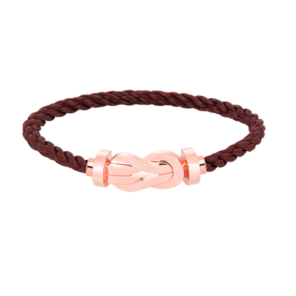 [Baslove]CHANCE LARGE 8 FIGURE BUCKLE NO DIAMOND BRACELET ROSE GOLD