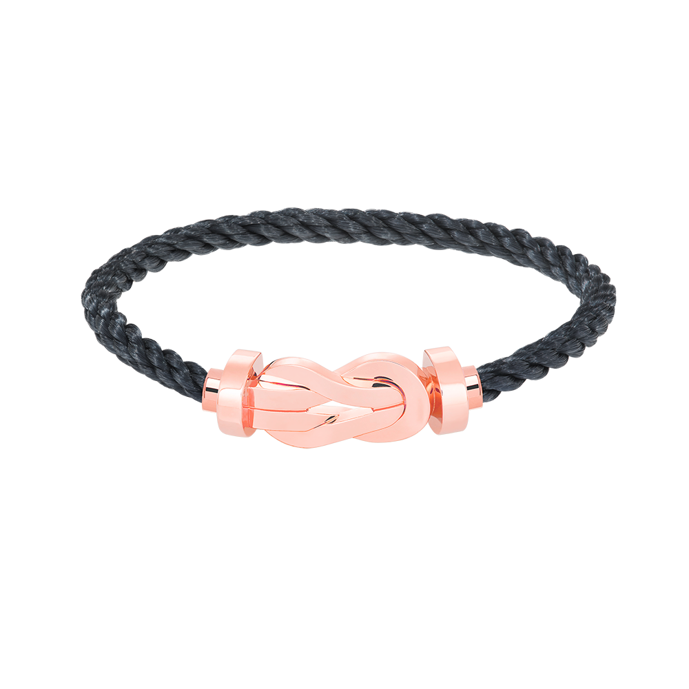 [Baslove]CHANCE LARGE 8 FIGURE BUCKLE NO DIAMOND BRACELET ROSE GOLD