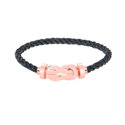 [Baslove]CHANCE LARGE 8 FIGURE BUCKLE NO DIAMOND BRACELET ROSE GOLD