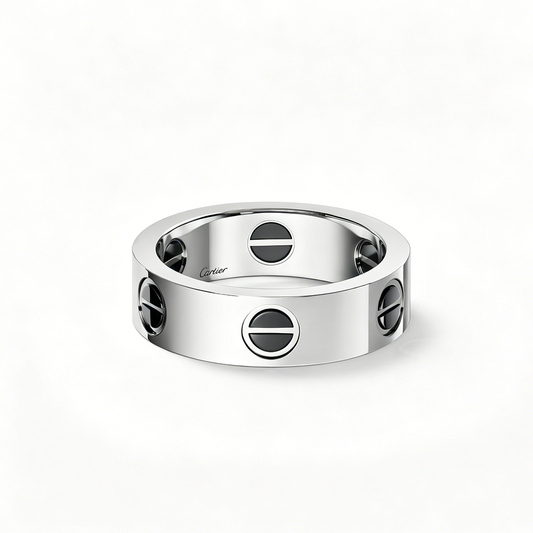 [AURORA]LOVE RING 5.5MM NO DIAMONDS  CERAMIC