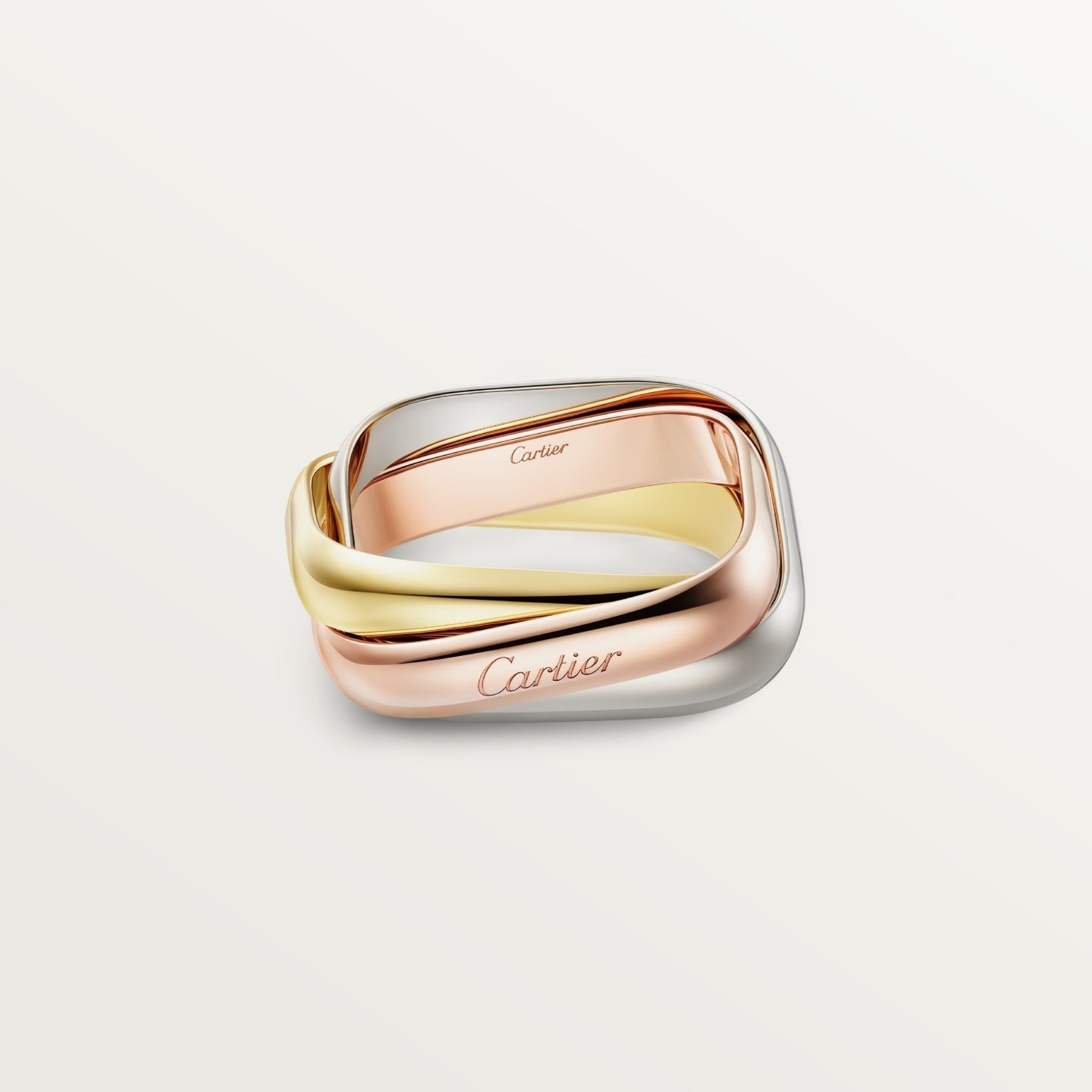 [AURORA] TRINITY 3.5MM CUSHION RING COLLECTION