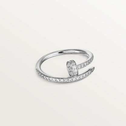 [AURORA]JUSTE 1.8MM FULL DIAMOND RING