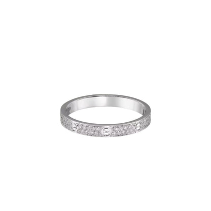 [AURORA]LOVE RING 2.65MM DIAMOND