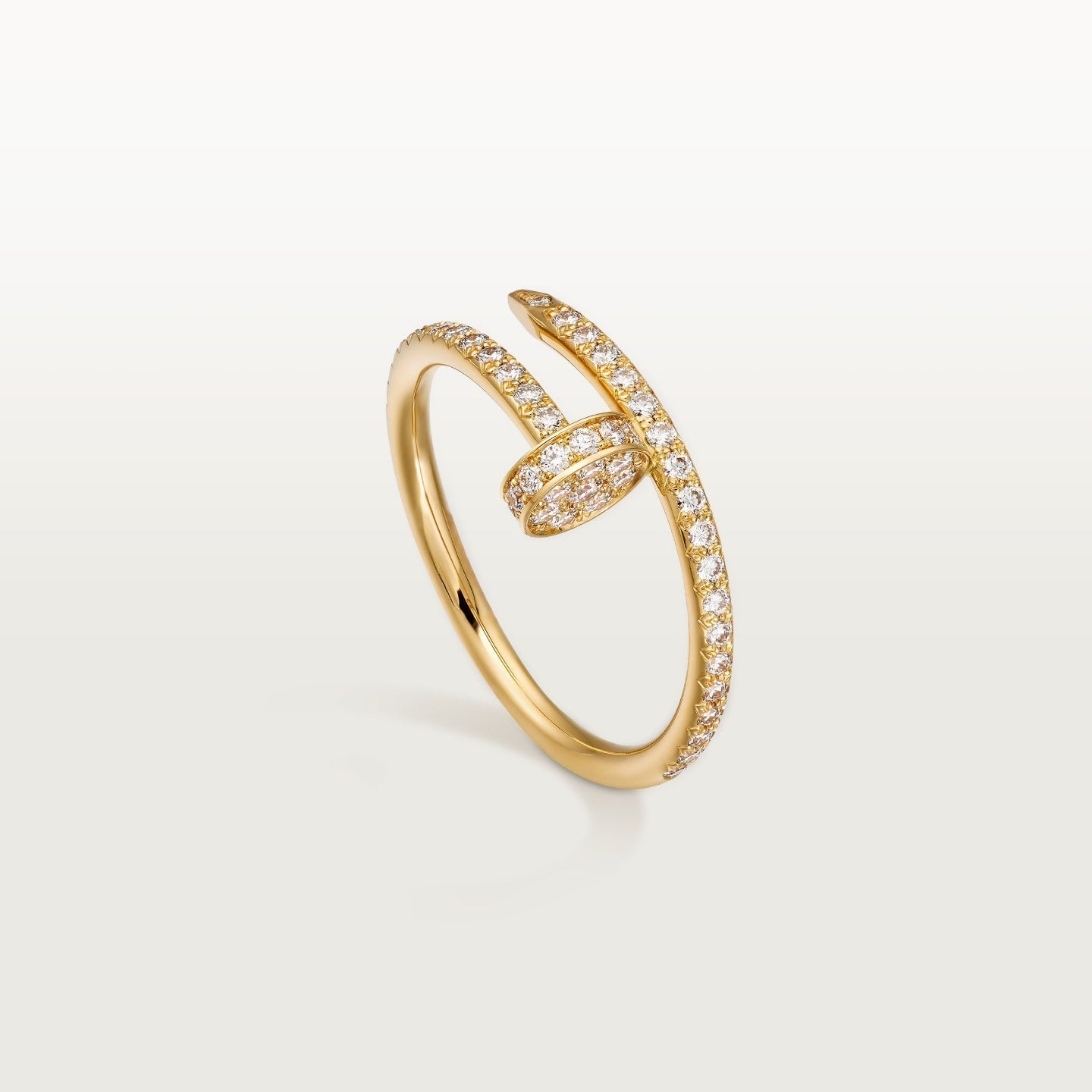 [AURORA]JUSTE 1.8MM FULL DIAMOND RING