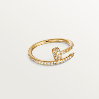[AURORA]JUSTE 1.8MM FULL DIAMOND RING