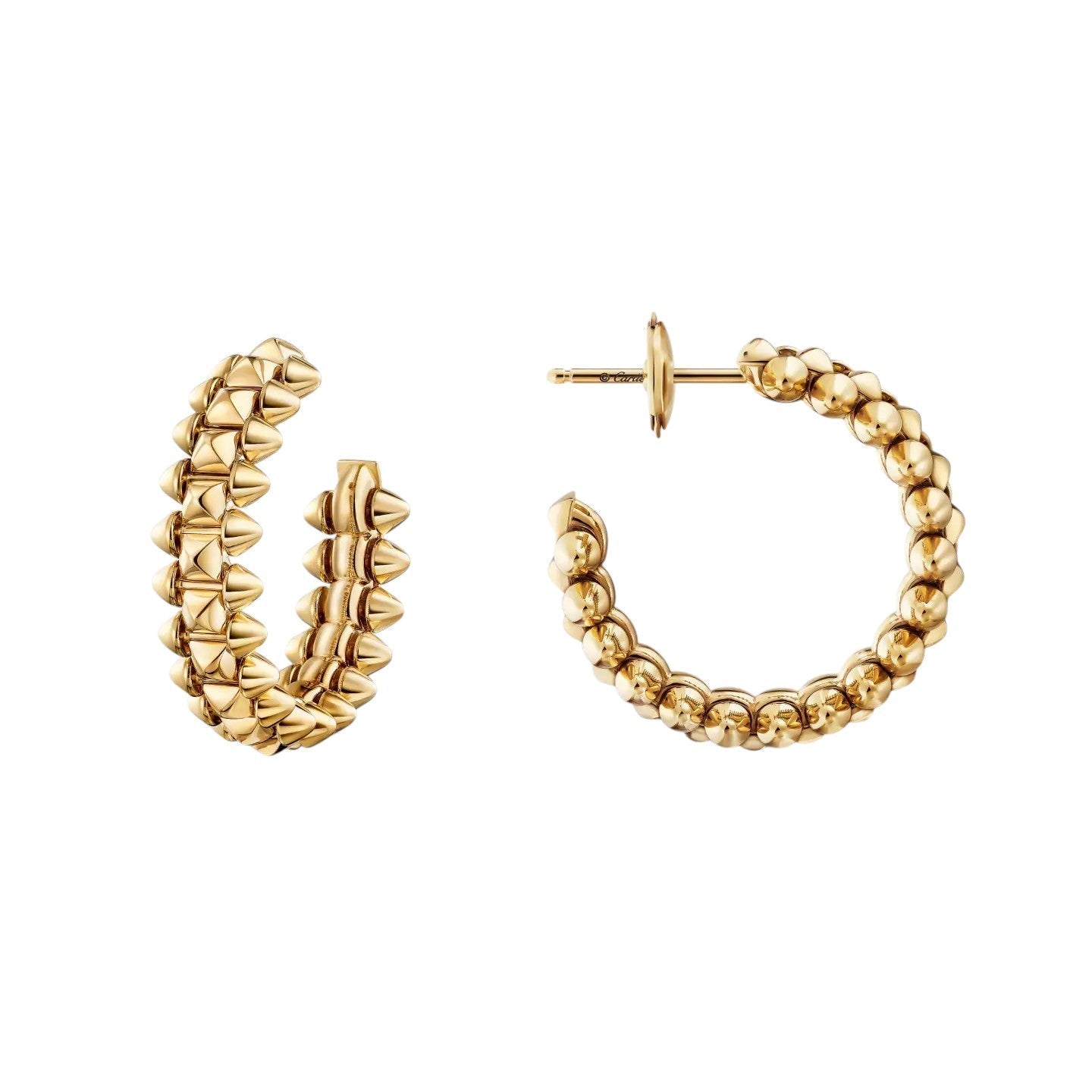 [AURORA]CLASH SMALL HOOP EARRINGS