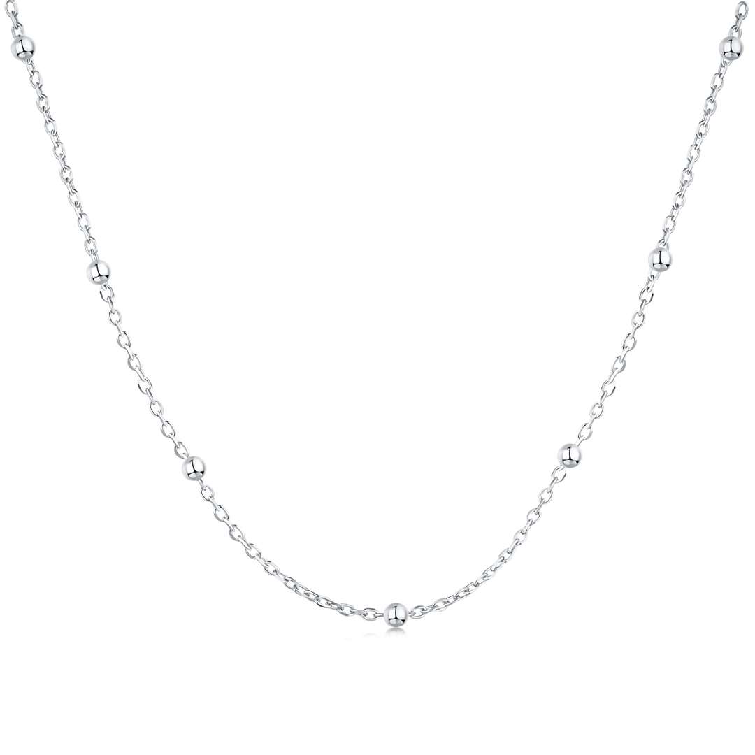 [Baslove]Small Bead Clavicle Chain Simple Necklace