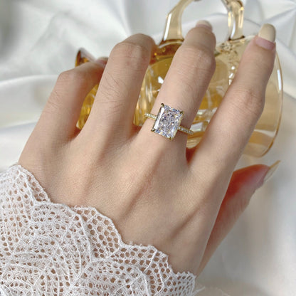 [AURORA]4,0 Karat Luxuriöser Verlobungsring