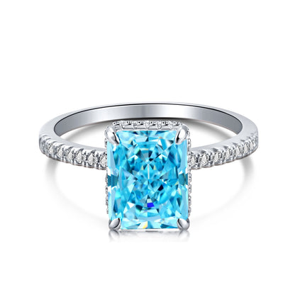 [AURORA]4,0 Karat Luxuriöser Verlobungsring