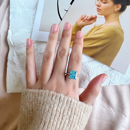 [AURORA]4,0 Karat Luxuriöser Verlobungsring