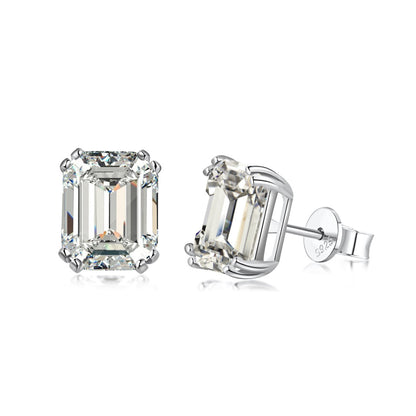 [Baslove]Dazzling Square Shape Earrings