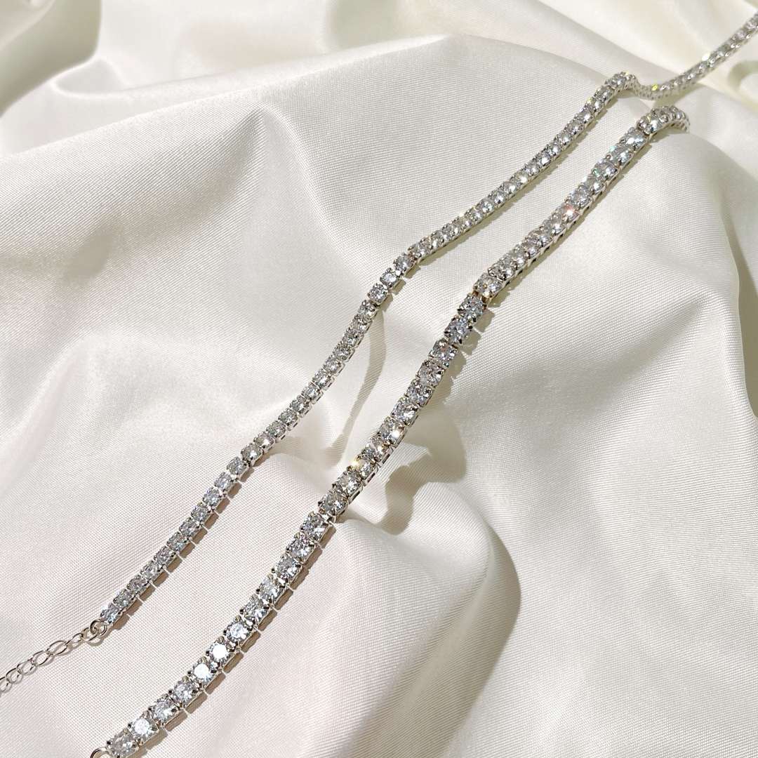 [Baslove]Elegant Tennis Chain Necklace