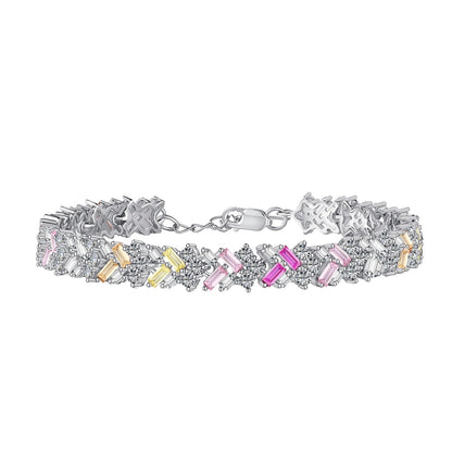 [AURORA] まばゆいばかりの個性的なマルチシェイプデイリーブレスレット