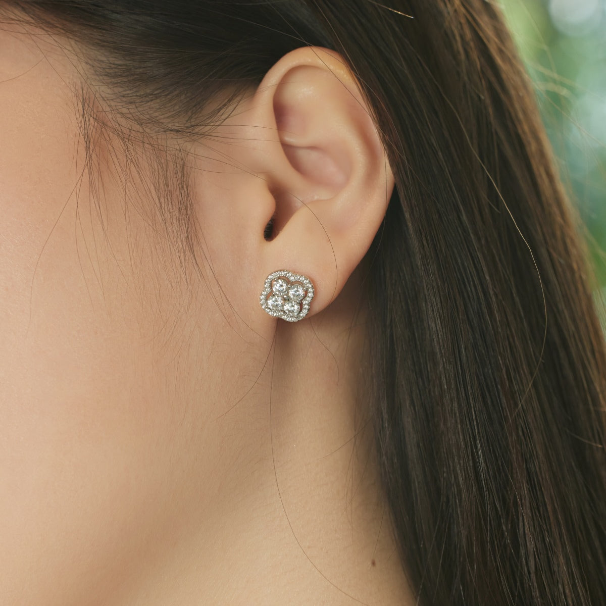 [Baslove]Four-Leaf Clover Exquisite Earrings