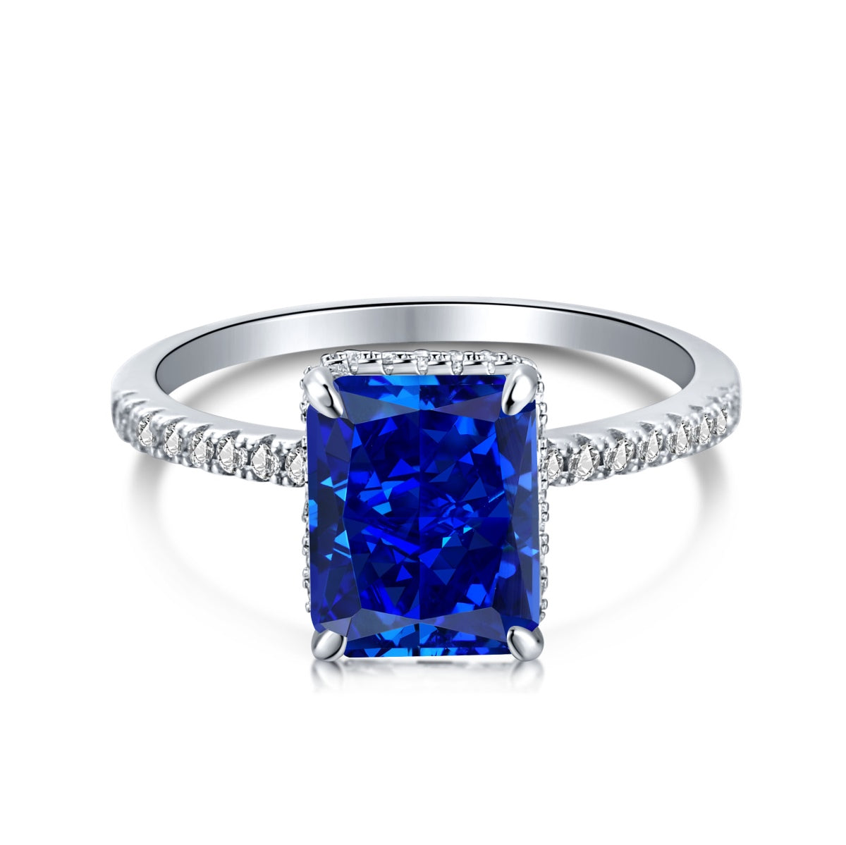 [AURORA]4,0 Karat Luxuriöser Verlobungsring