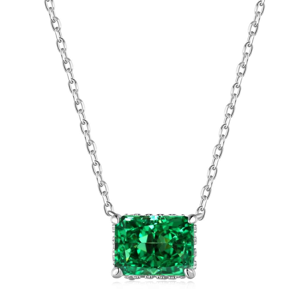[AURORA]Luxurious Square Shape Colorful Necalack