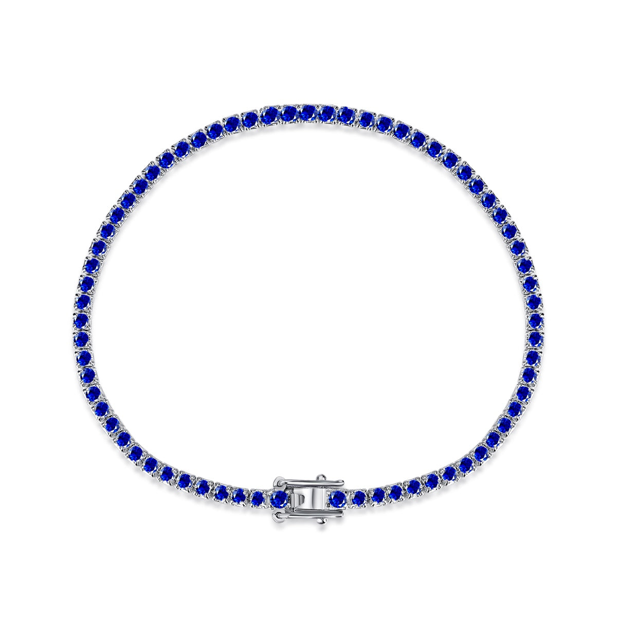 [AURORA]Dazzling Colorful Round Cut Daily Bracelet