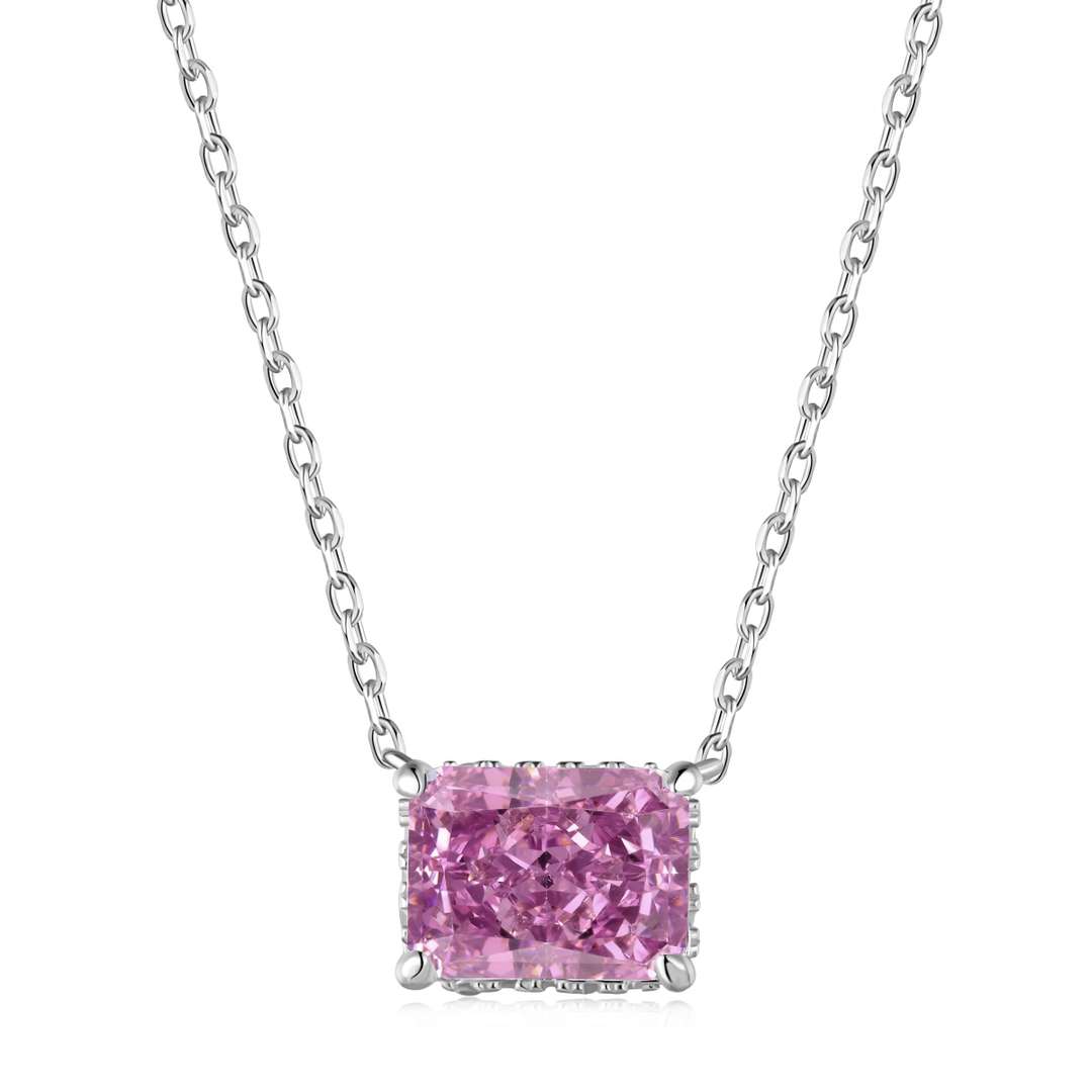 [AURORA]Luxurious Square Shape Colorful Necalack