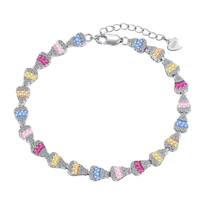 [Baslove]Radiant Water Drop Shape Daily Bracelet