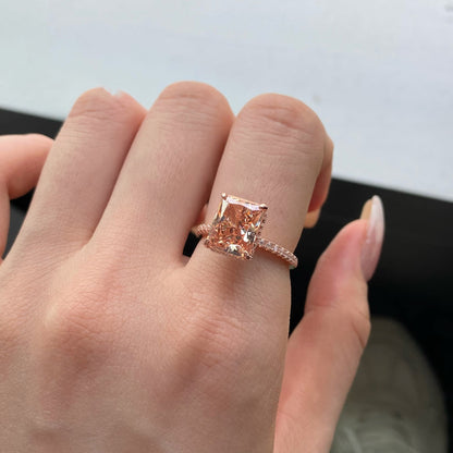 [AURORA]4,0 Karat Luxuriöser Verlobungsring