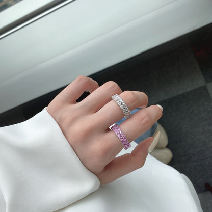 [Baslove]Sparkling Full Heart Ring