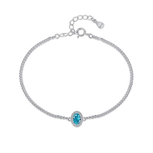 [Baslove]Exquisite Oval Shape Bracelet