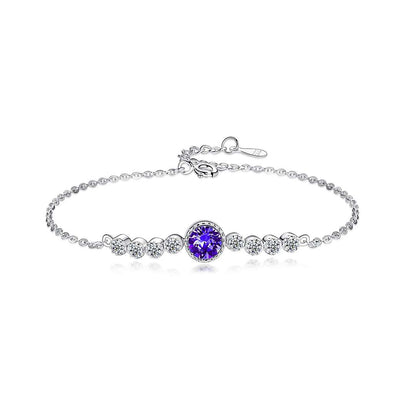 [AURORA]ラグジュアリーなハートオブザオーシャンブレスレット