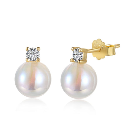 [Baslove]Symphony Mermaid Pearl Earrings