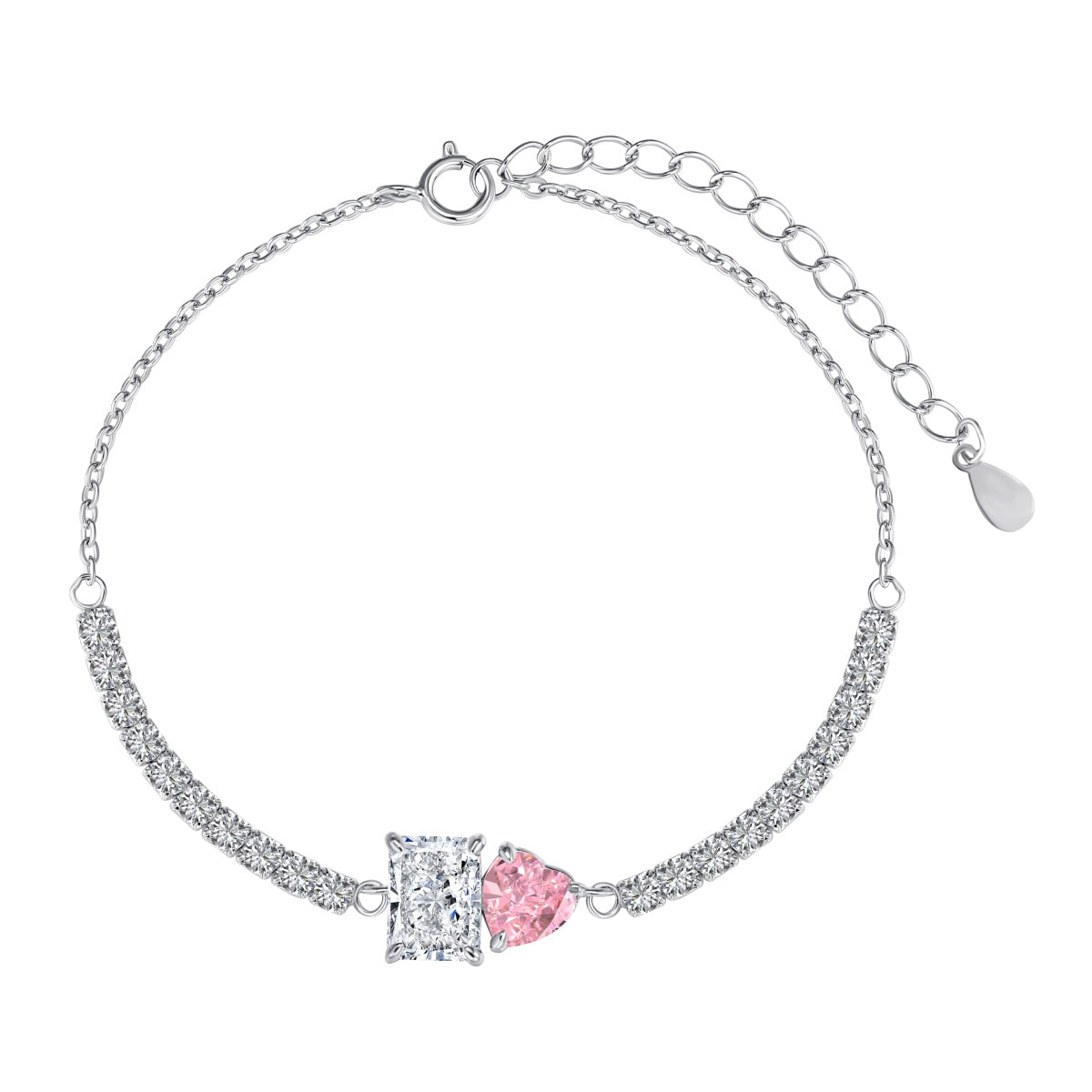 [AURORA]Dazzling Unique Multi Shape Lover Bracelet