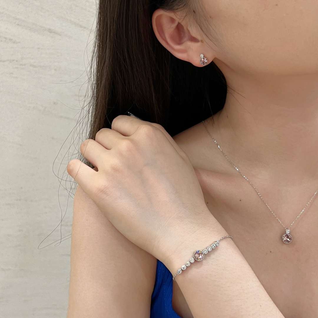 [AURORA]ラグジュアリーなハートオブザオーシャンブレスレット