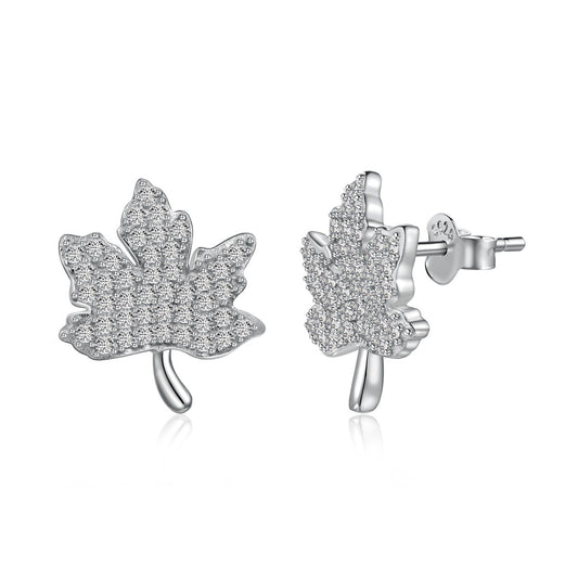 [Baslove]Exquisite Maple Leaf Design Earrings