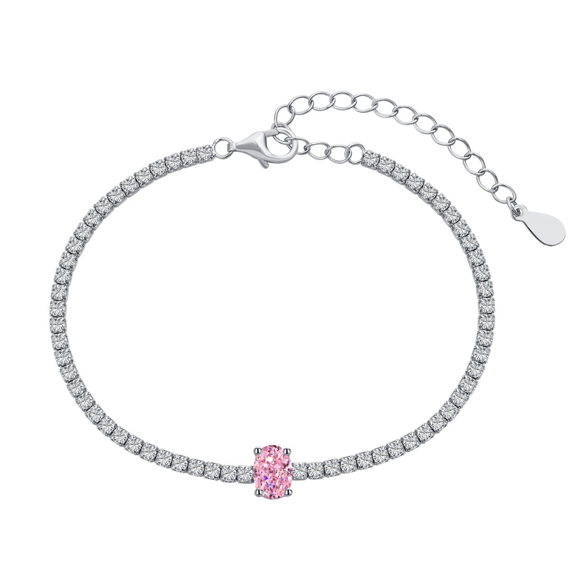 [AURORA]0.75 Carat Exquisite Oval Cut Daily Bracelet