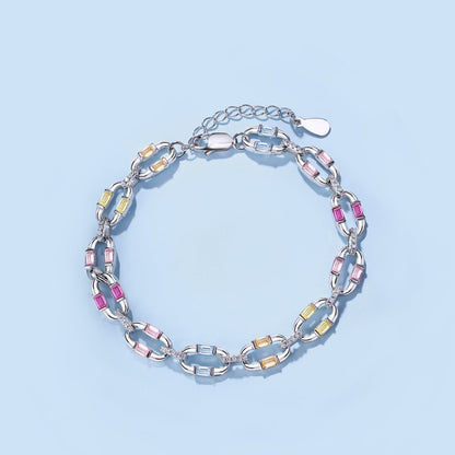 [AURORA]キラキラ輝くカラフルなデイリーブレスレット