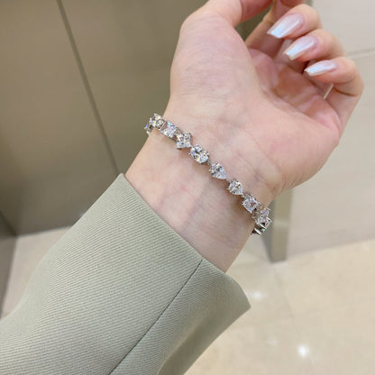 [AURORA]ユニークで精巧なマルチカットデイリーブレスレット
