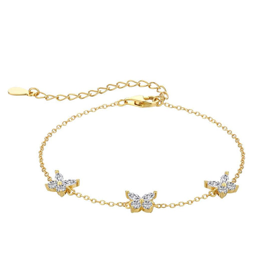 [Everoly JW]Radiant Butterfly Shape Necklace