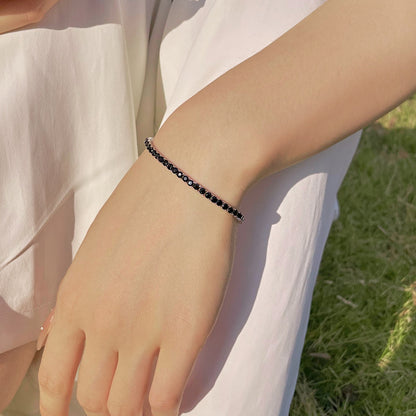 [AURORA] Strahlend buntes Party-Armband im Rundschliff