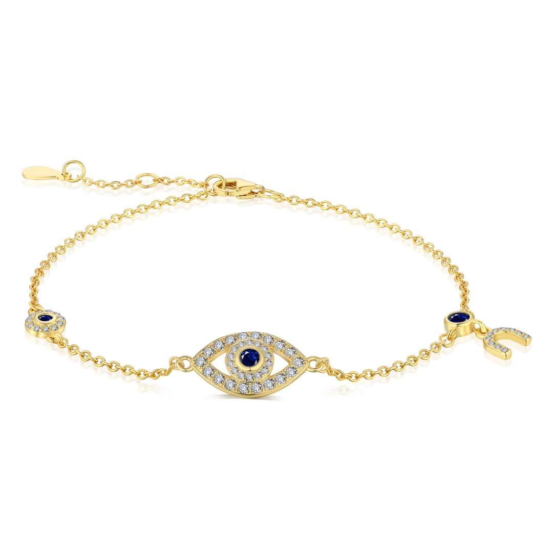 [Baslove]Dainty Eye Shape Necklace